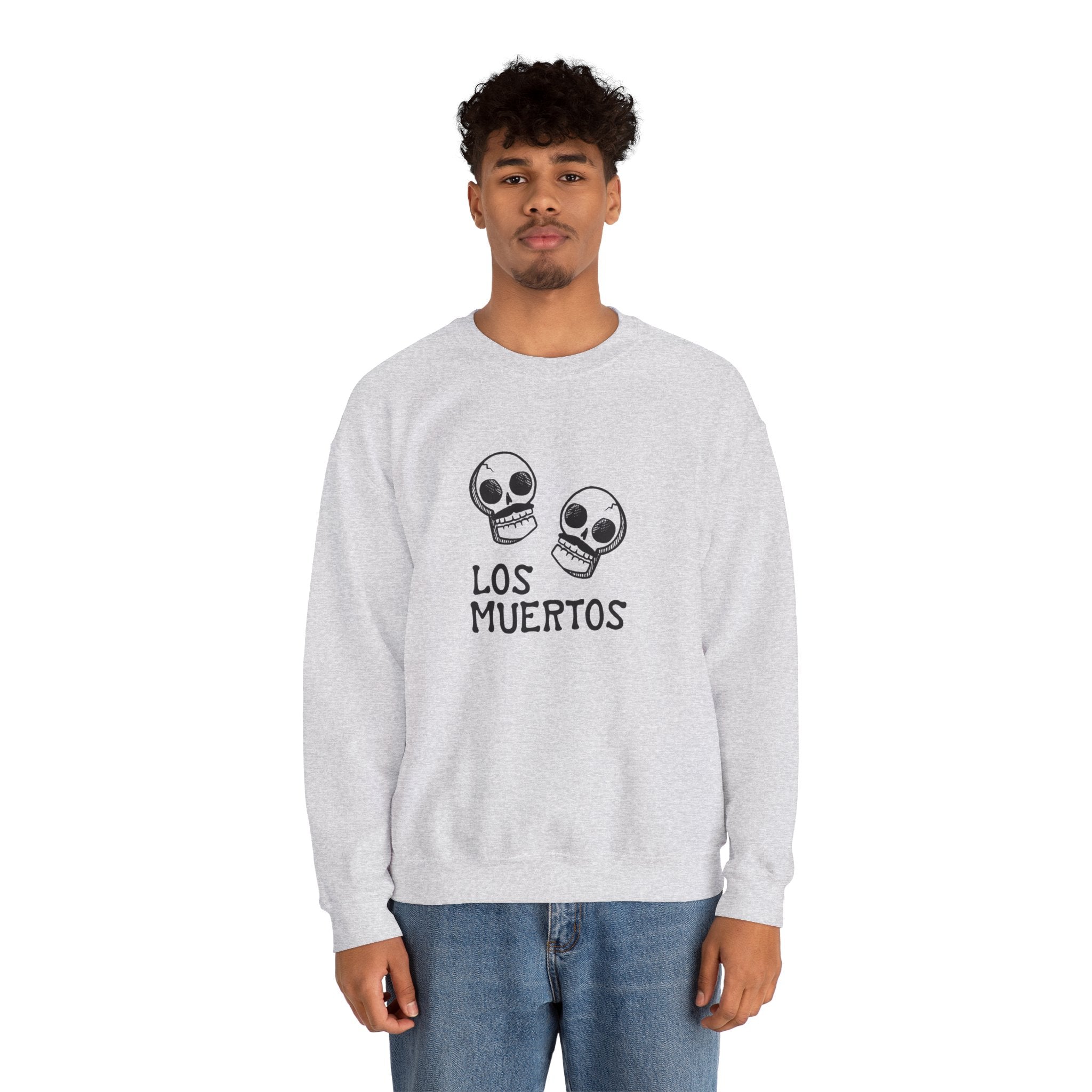Los Muertos skulls sweatshirt